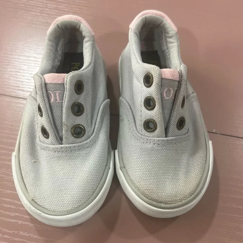 Ralph Lauren Polo Girls Baby Shoes